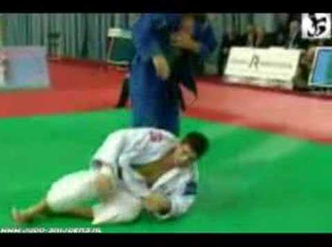 Judo Minsk 2007 Zhorzholiani (GEO) - Maret (FRA)