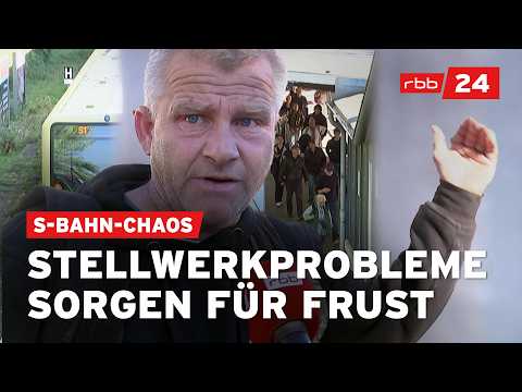 S-Bahn-Chaos: Immer wieder Probleme in Berlin & Brandenburg