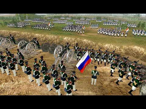 Endless French Army Charge Napoleonic FORTRESS WALLS! - Men of War: Napoleonic Wars Mod