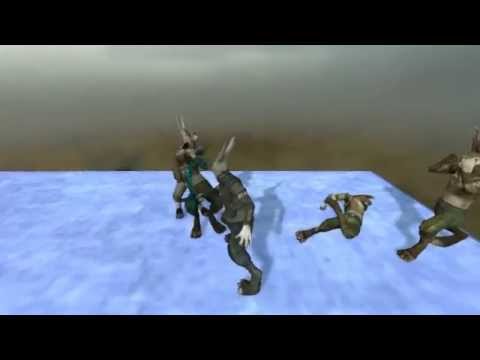 Overgrowth slow motion fight