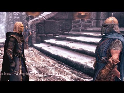 If you're an Imperial spy... Skyrim Special Edition