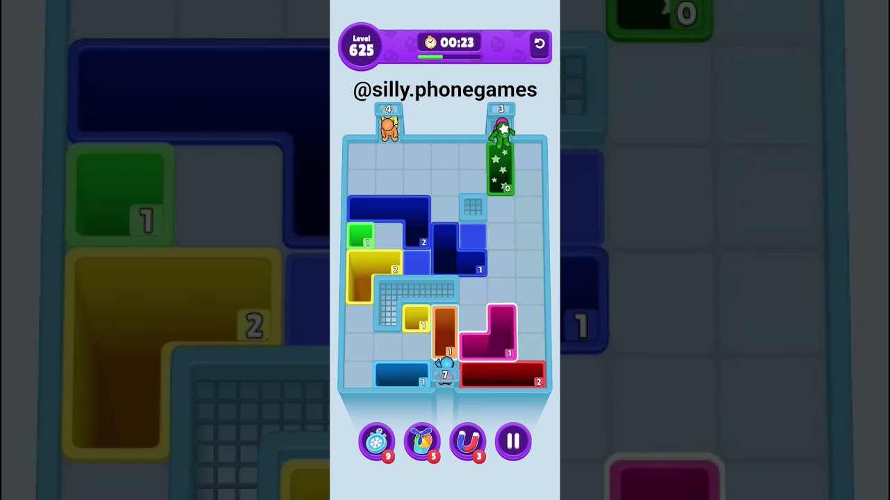 Drop Away Level 625 Walkthrough Solution