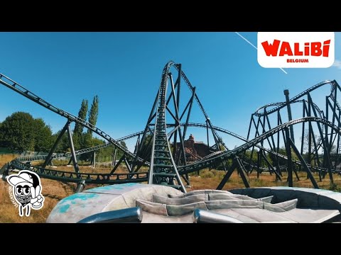 Airtime goes hard! - KONDAA Front Seat OnRide POV - Walibi Belgium - New Roller Coaster 2021
