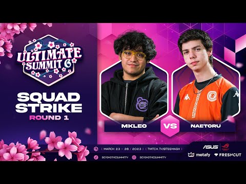 MkLeo vs NaetorU - Squad Strike Round 1 - Smash Ultimate Summit 6
