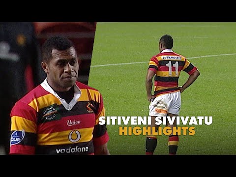 Sitiveni Sivivatu - One of the most naturally gifted wingers ever | Rugby Highlights