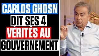 CARLOS GHOSN DIT SES 4 VÉRITÉS sur le GOUVERNEMENT (Macron, Brigitte)