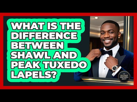 What Is The Difference Between Shawl And Peak Tuxedo Lapels? - The Sharp Dressed Gent