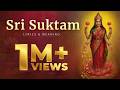 Sri Suktam With Lyrics Meaning Vedic Chants