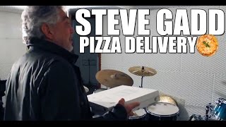 Steve Gadd - 'Delivering a PIZZA at The DrumHouse' drum solo