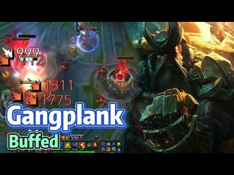 Buffed Gangplank is strong | New Gangplank s11 montage