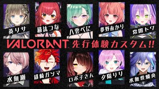 【VALORANT】新キャラ先行カスタム🦋【ぶいすぽ/八雲べに】