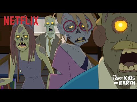 Surviving Zombie Apocalypses 🧟‍♂️ The Last Kids on Earth | Netflix After School