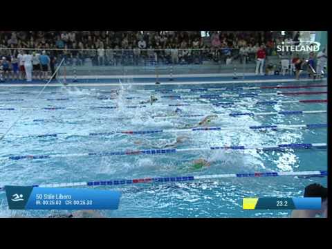 Eliminatorie 4 dei 50 Stile Libero Juniores Femmine - 18 Memorial  Chiara Giavi