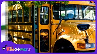 Wheels On The Bus | School Bus Song | Nursery Rhymes | Kids Songs | The Kiboomers