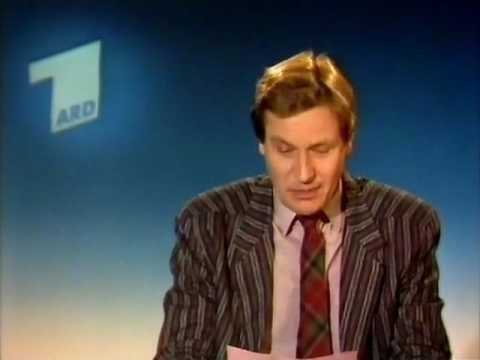 TV-Ansage Nikolai Huebner ARD 14.11.1989