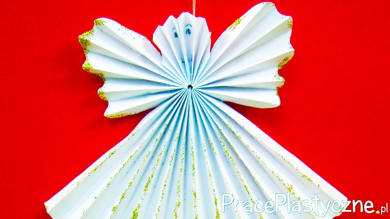 Aniołek na choinkę