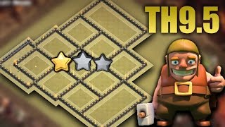 TH9.5 (TH10 No Inferno) War Base 2017 Anti 3 Star | Tested + Proof Replays | Clash Of Clans