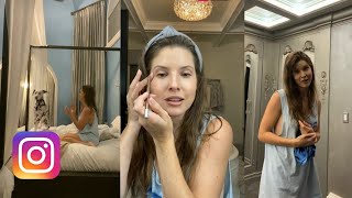 Amanda Cerny Instagram Live - Getting Ready For A Salsa + Closet Tour | June 16, 2021