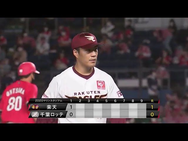 【1回裏】イーグルス・則本 3者連続三振の完璧な立ち上がりでガッツポーズ!! 2020/10/13 M-E