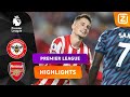 ARSENAL HEEFT HET NIET MAKKELIJK! ? | Brentford vs Arsenal | Premier League 2021/22 | Samenvatting