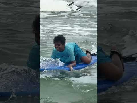 Enjoying surfing 🏄 in the Myrtle Beach