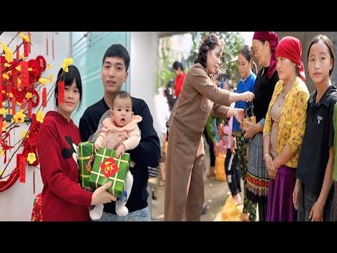 Taking Baby Mat for a Regular Checkup: Tuan Joins Mrs. Ha in Giving Charity Gifts