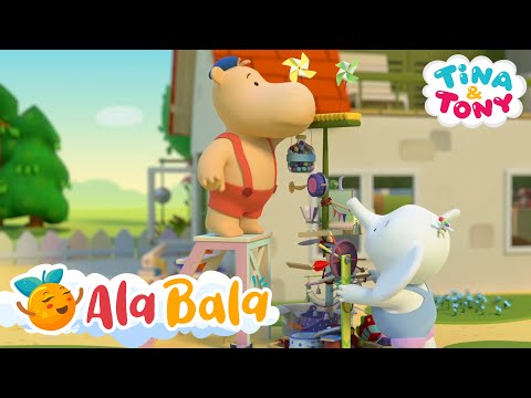Tina și Tony -  Sarcina (Ep. 33)  Desene animate pentru copii AlaBala