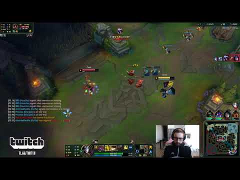 Wunder Akali vs TL Bjergsen??? (twitch clips)