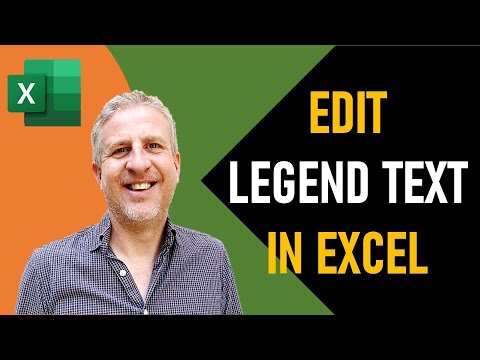 How to Edit Legend Text in an Excel Chart