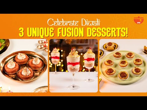 Diwali Special Dessert Recipes | 3 Easy & Creative Indian Fusion Sweets