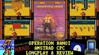 [AMSTRAD CPC] Operation Hanoi - Longplay & Review