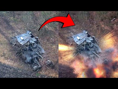 Russian 'Ninja' Tanks Break Through the Wall of Drones