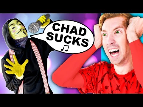 HACKER ROASTS ME in a Diss Track Rap Battle Royale! We Clapback with our own SPY NINJAS Music Video