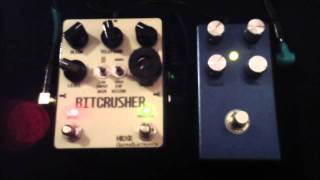 HEXE Bitcrusher III - Zvex Woolly Mammoth Fuzz - BASS with FULL MIX