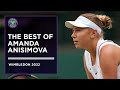 The Best of Amanda Anisimova in Week One | Wimbledon 2022