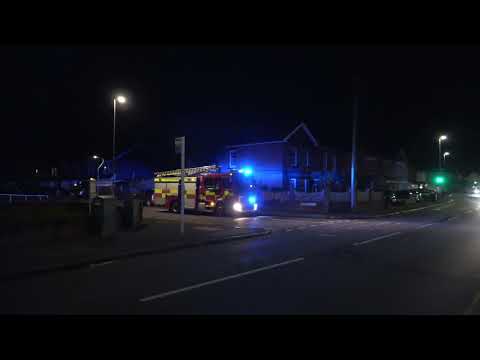 East Sussex Fire and Rescue Service - Bexhill Papa 2 Turn Out from Eastbourne Fire Station