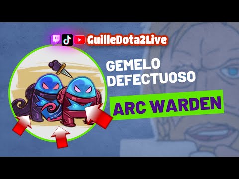 7.33d🔥Gemelo defectuoso😟#arcwarden🔮🔥#dota2highlights #dota2