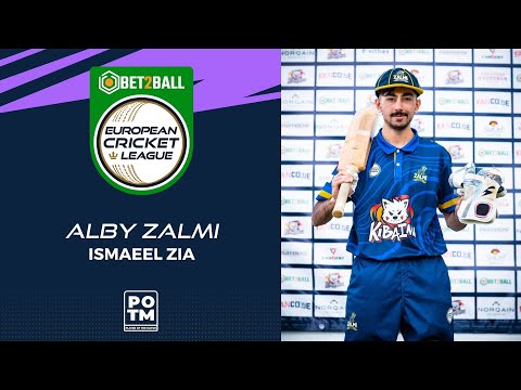 POTM: I.Zia - OEX vs ALZ | Highlights | Bet2Ball European Cricket League Day 5, Group D | ECL22