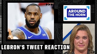 Reacting to the Lakers roster age after LeBron's deleted tweet | Around The Horn