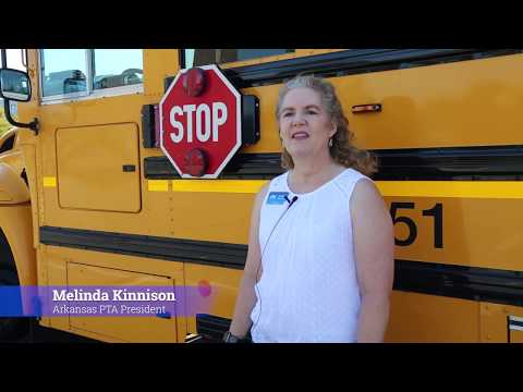 Flashing Red. Kids Ahead. Campaign - Arkansas PTA President
