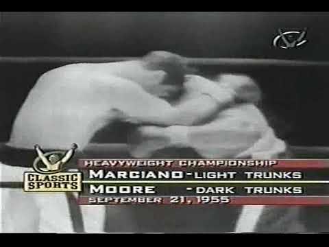Rocky Marciano vs  Archie Moore Boxing Boxeo   1955 09 21