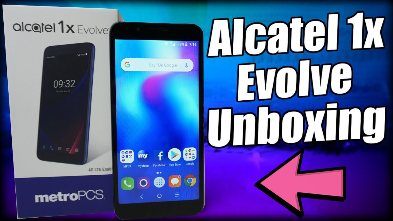 Alcatel 1x Evolve Unboxing & First Impressions
