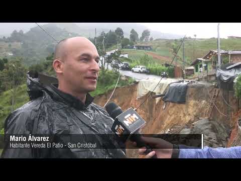 El Patio neighborhood in San Cristobal cut off - Telemedellín