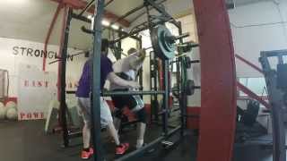 preview picture of video 'Mike Squat 1 at East Coast Powerlifting'