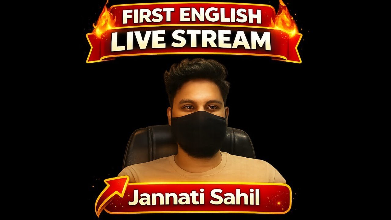 First  English Live Stream - Ex Exmuslim Jannati Sahil