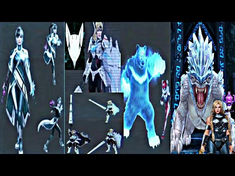 Luna Sharon Mid Update Sneak Peek Came out & ABX Paralyze Valkyrie Gameplay - Marvel Future Fight