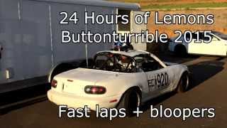 24 Hours of Lemons - Button turrible 2015 - Auto Lemon Union Miata - Fast laps