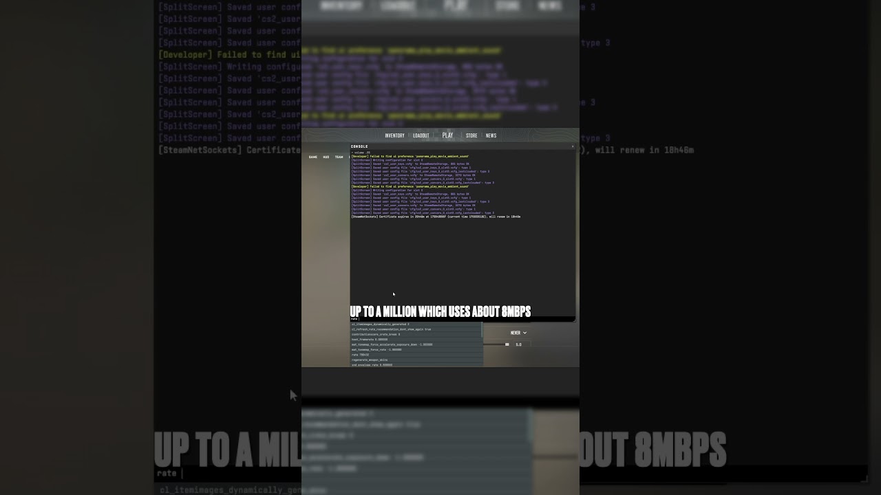 How to FIX teleporting LAG in CS2! #cs2 #counterstrike #cs2competitive #gaming #shorts