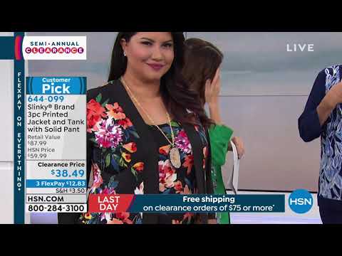 HSN | Slinky Brand Fashion Clearance 06.18.2019 - 01 AM