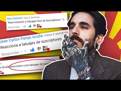 TATUAJES de mis SUSCRIPTORES: El Origen 🔥 (Enviadme VUESTROS TATTOOS)
